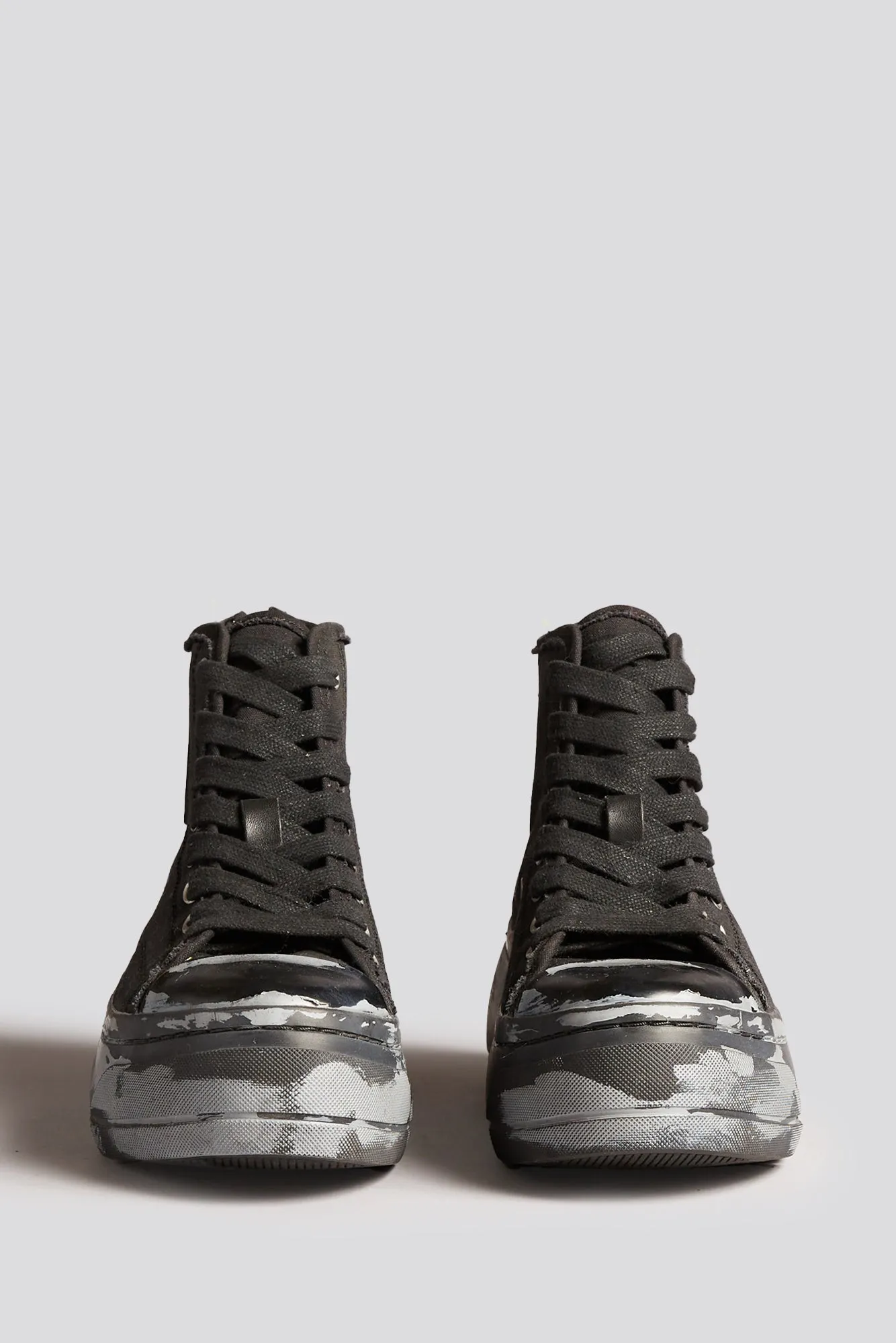 KURT HIGH TOP - SCRATCH PAINT BLACKOUT
