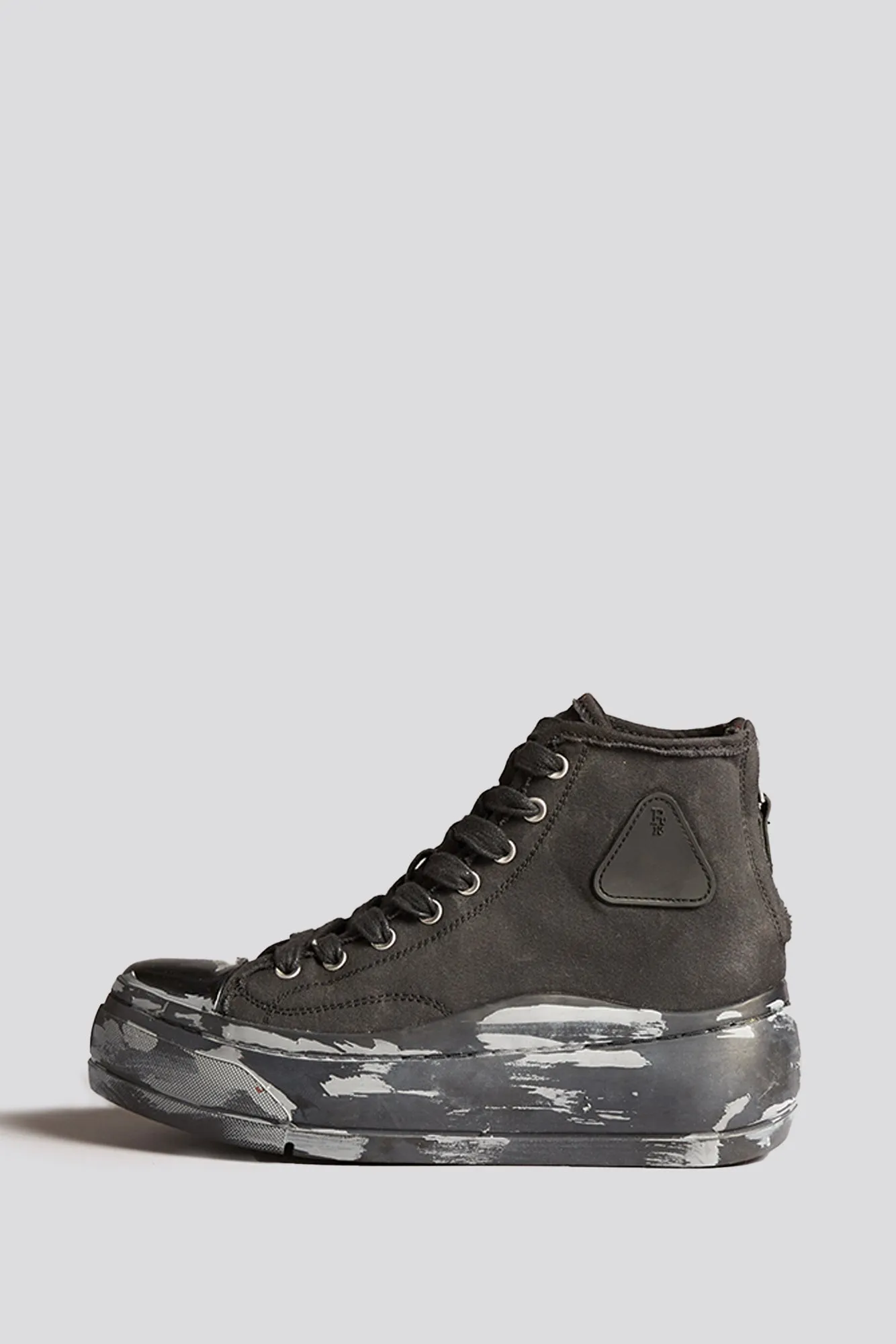 KURT HIGH TOP - SCRATCH PAINT BLACKOUT
