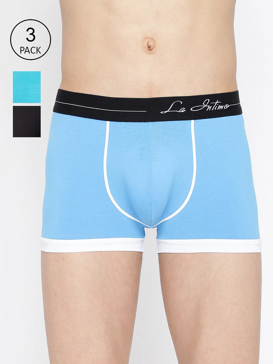 La Intimo Bold Micro Sport Trunk (Pack of 3)