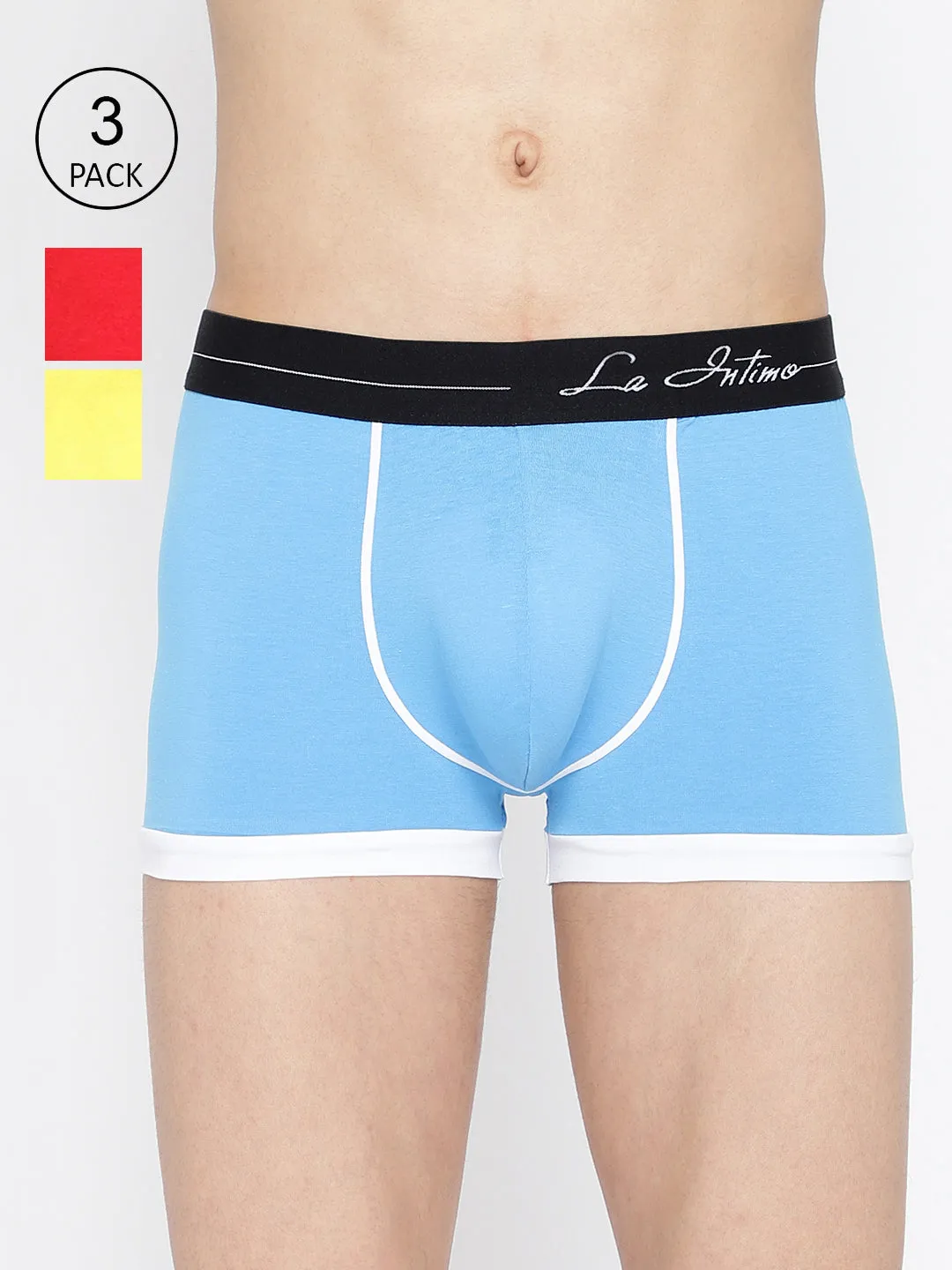 La Intimo Bold Micro Sport Trunk (Pack of 3)