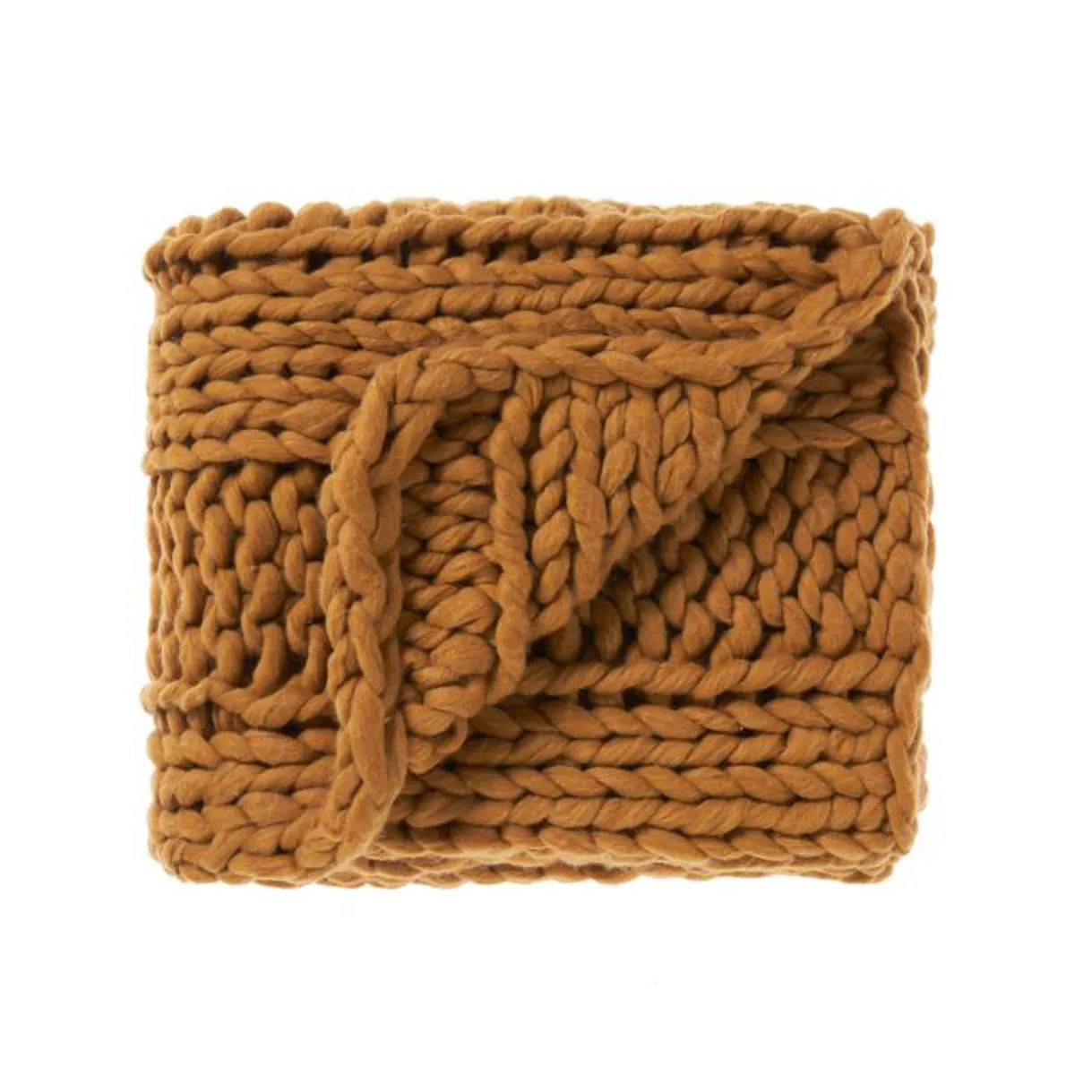 Lana Gold Throw Rug by Linen House