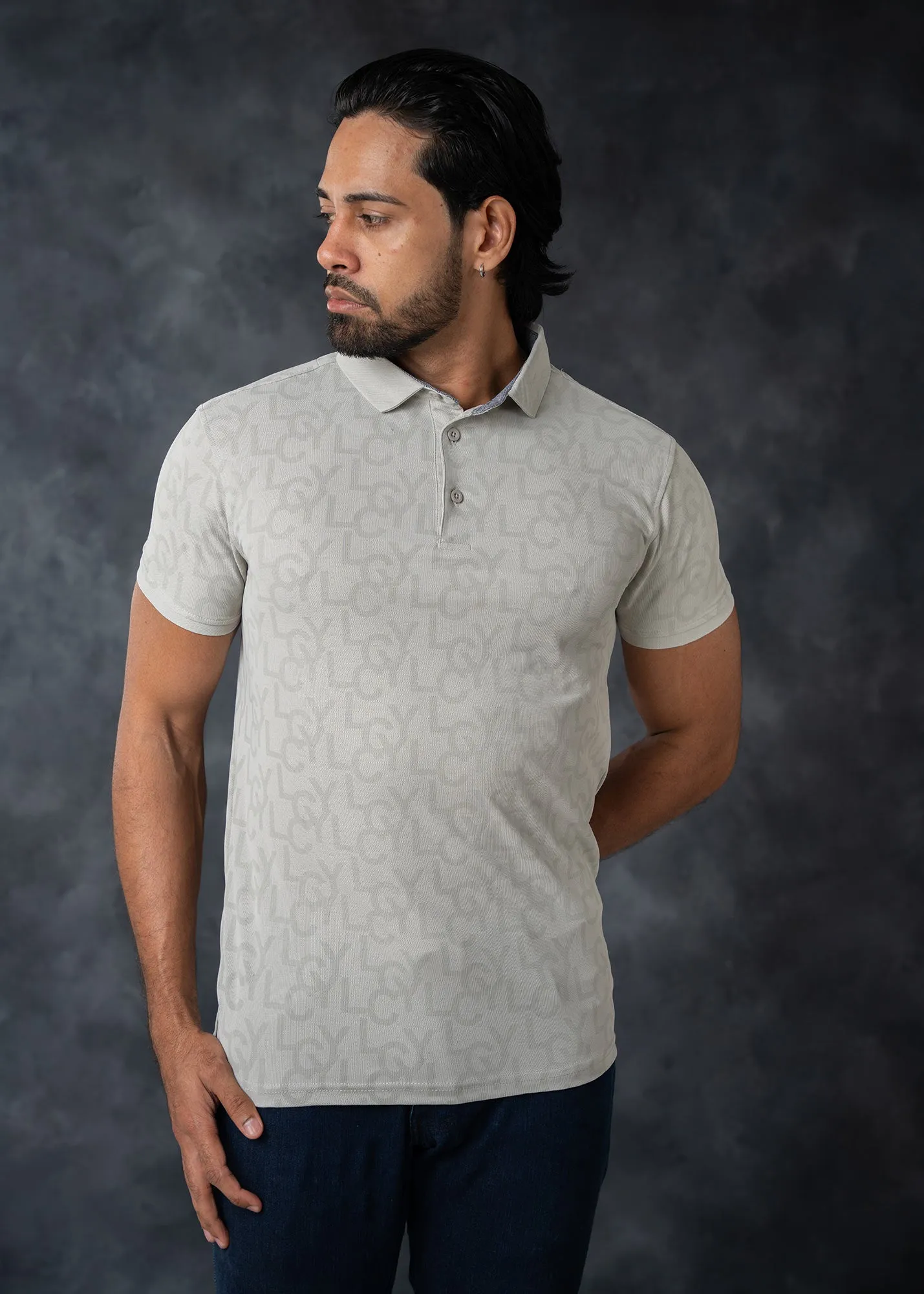 LCY | LOGO LOOKS AOP POLO