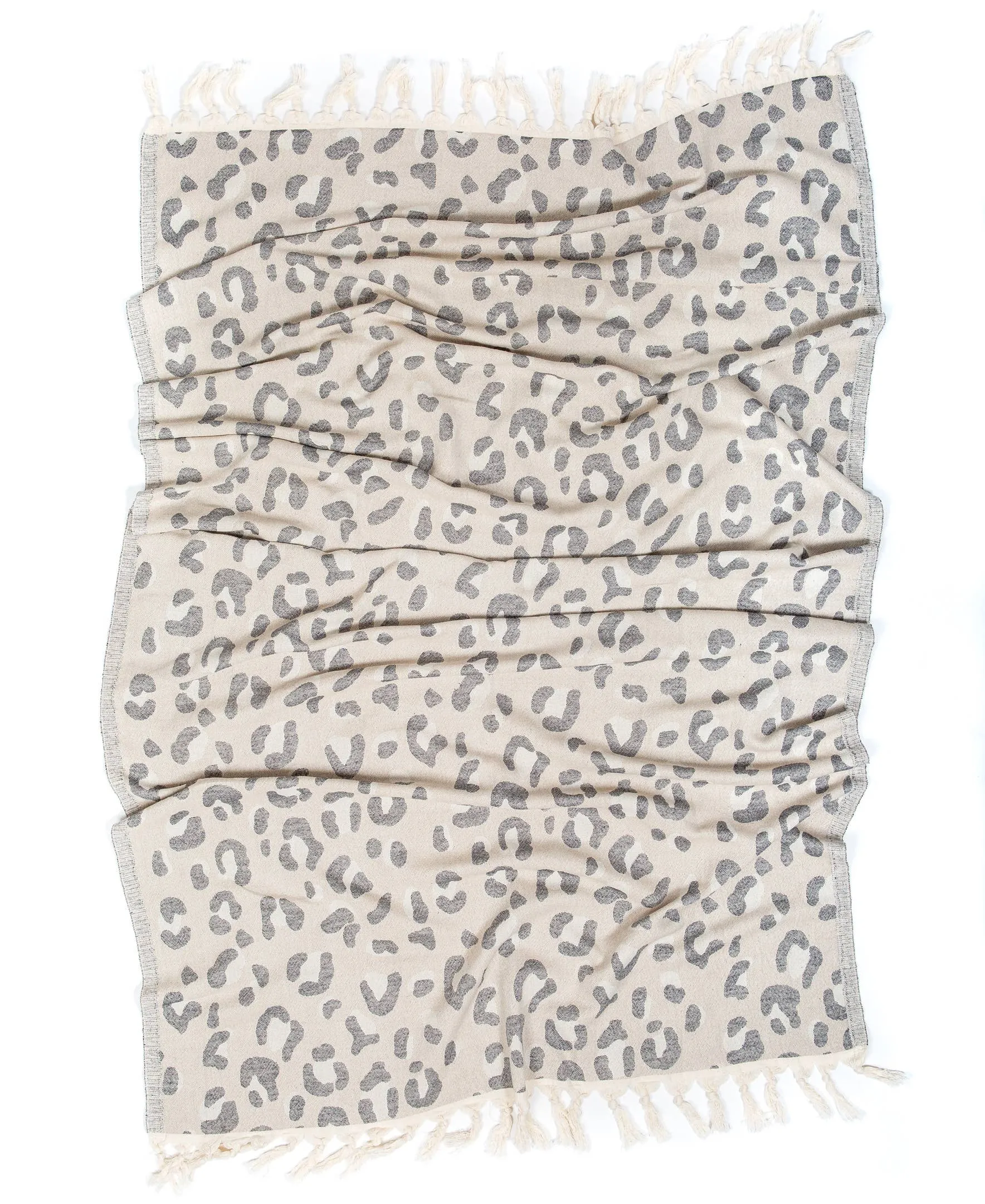 Leopard Print Dakota Travel Towel