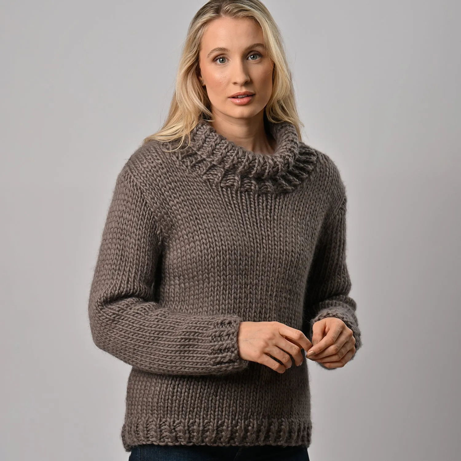 Lia Jumper Knitting Kit