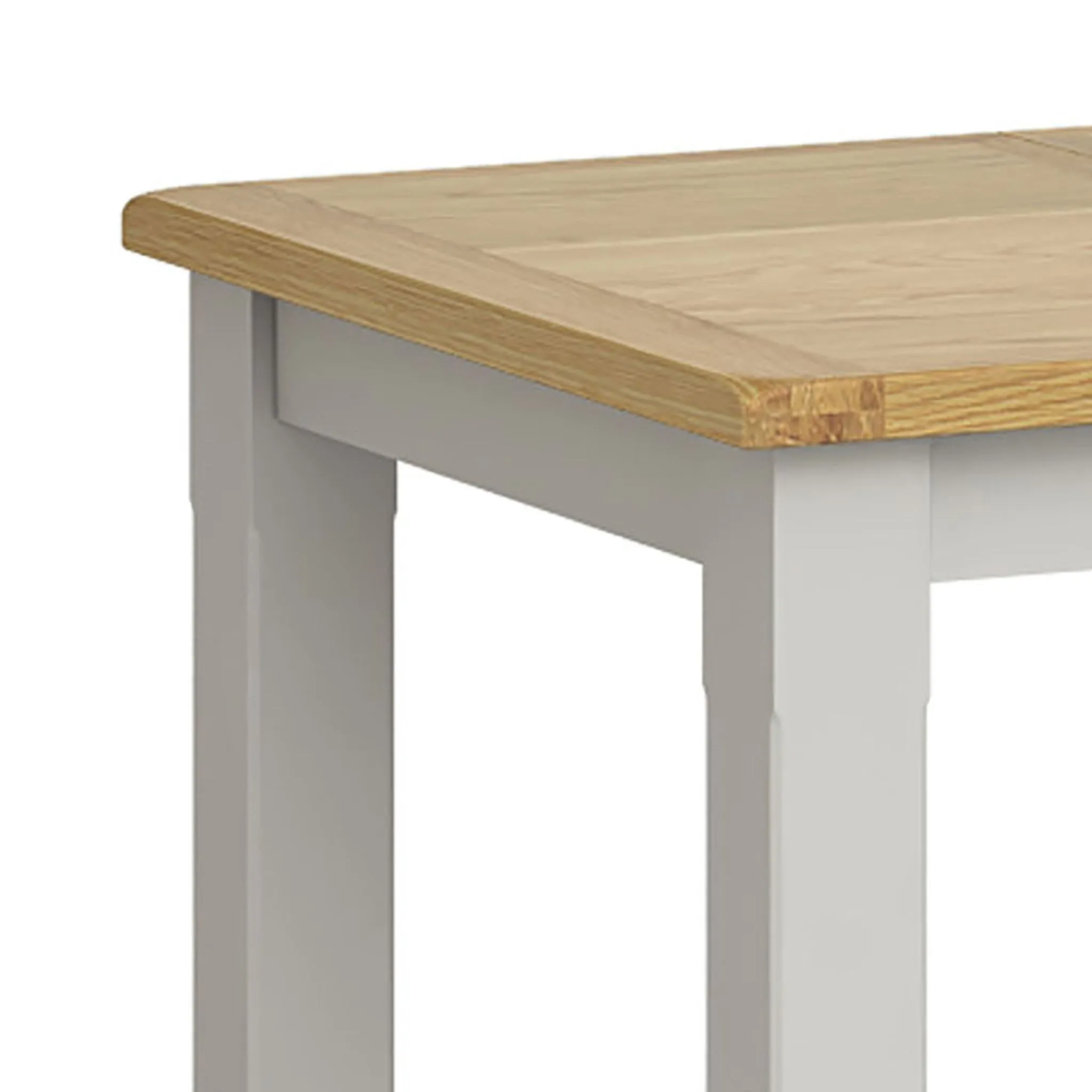 Lundy Grey Compact Extending Dining Table