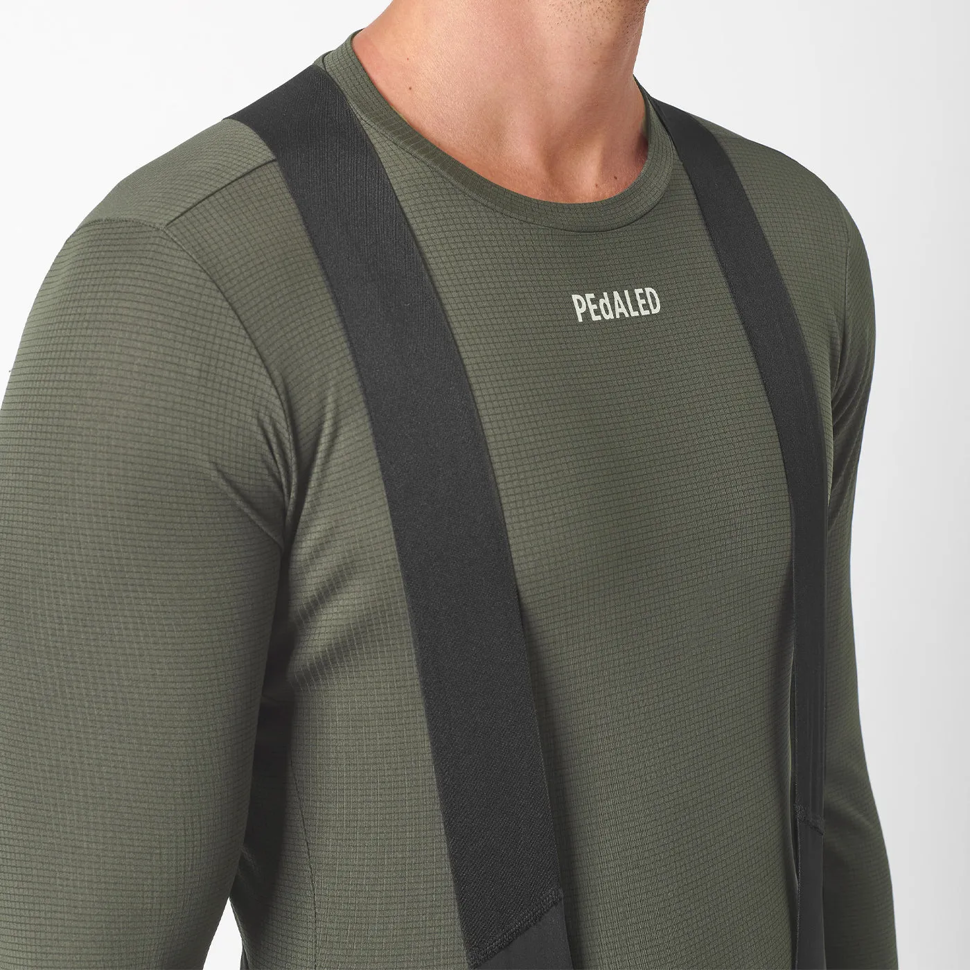 Maglia intima manica lunga Pedaled Essential - Grigio