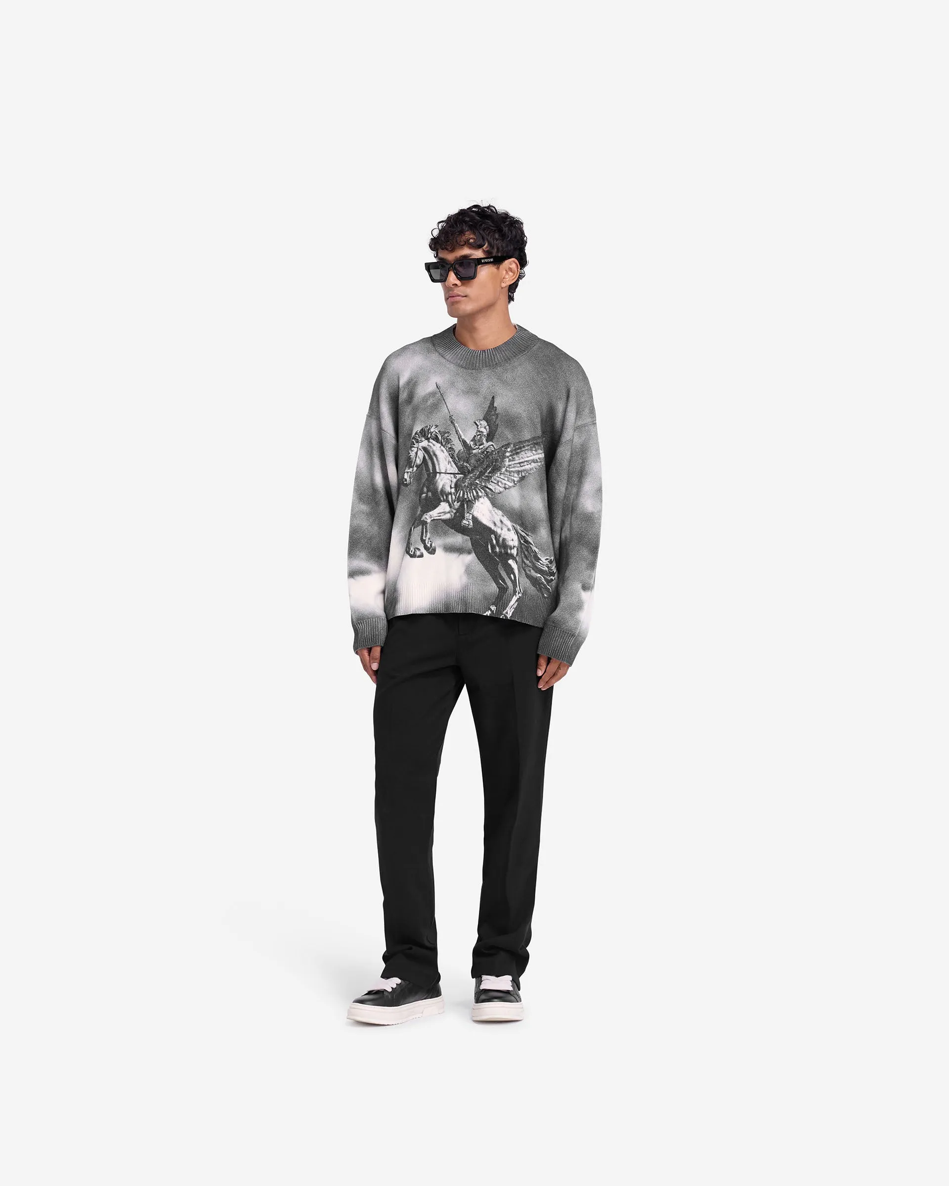 Mascot Knit Sweater - Multi