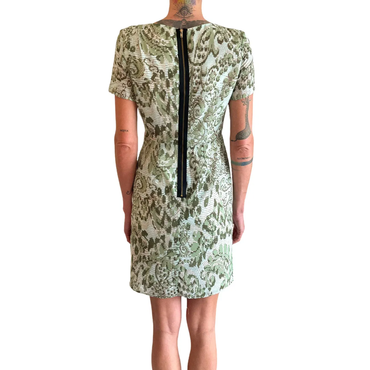 Matthew Williamson Butterfly Green Dress