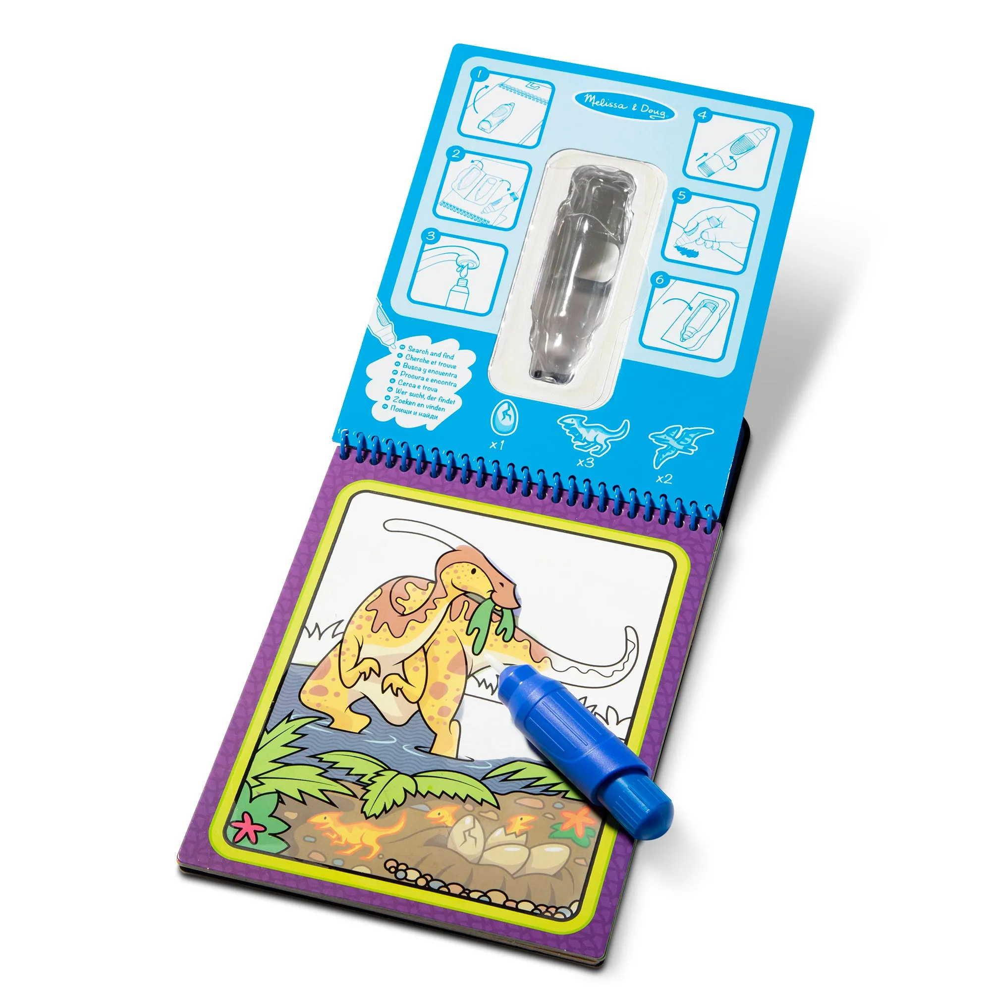 Melissa & Doug Water Wow! - Dinosaurs Water Reveal Pad