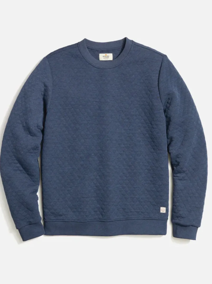 Men's Corbet Quilted Crewneck