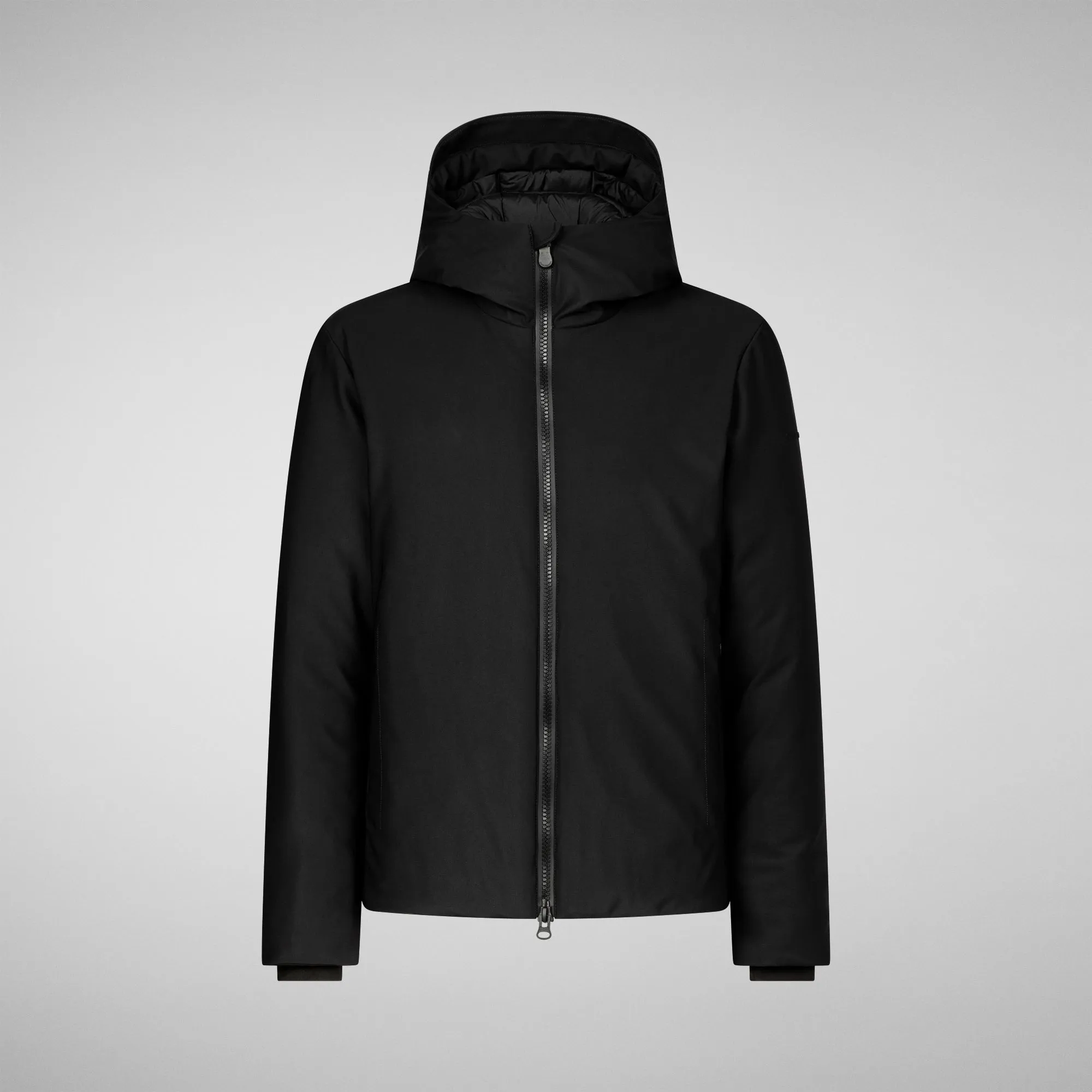Men's Sabal Hooded Jacket in Black