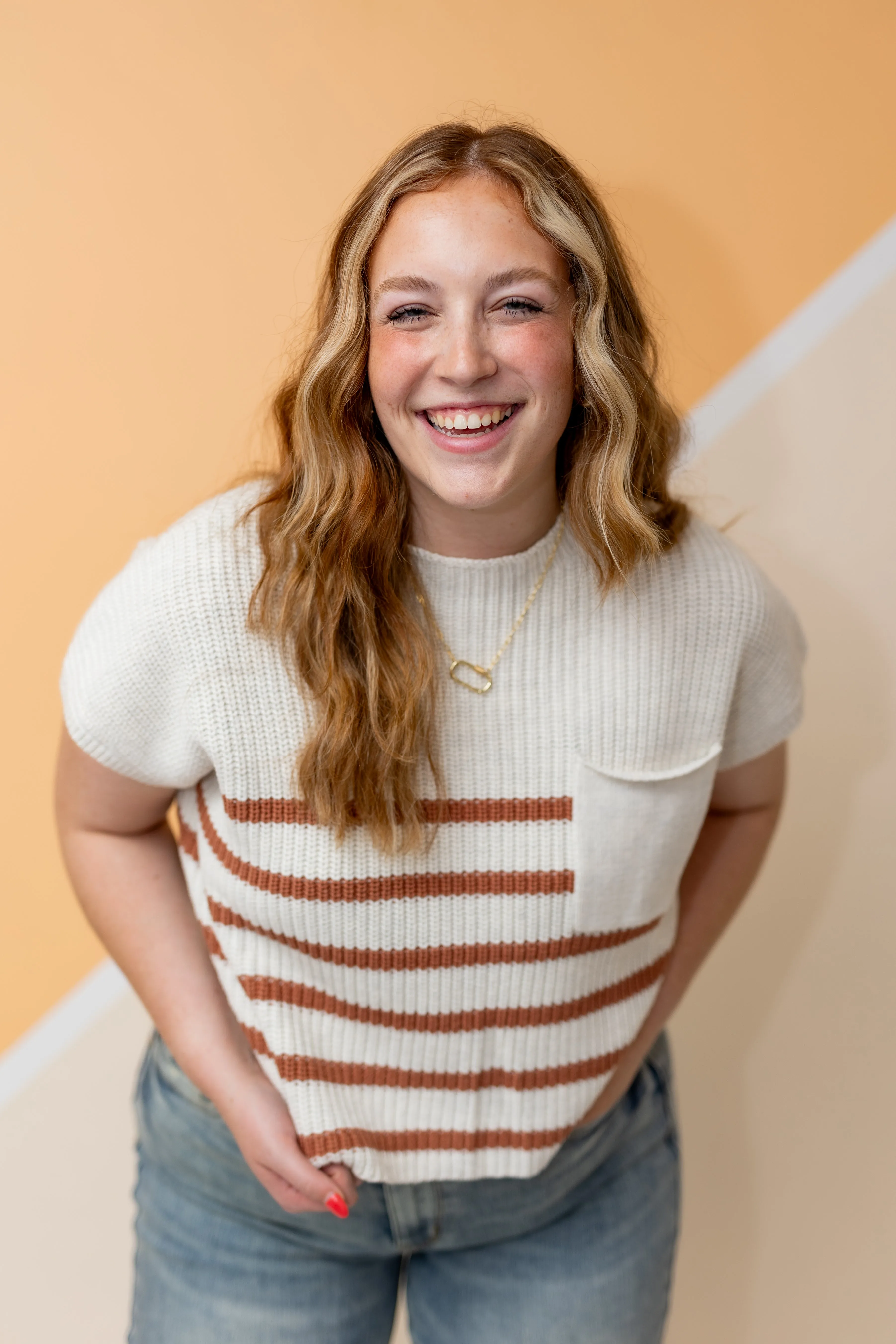 More Than Halfway In Knit Top