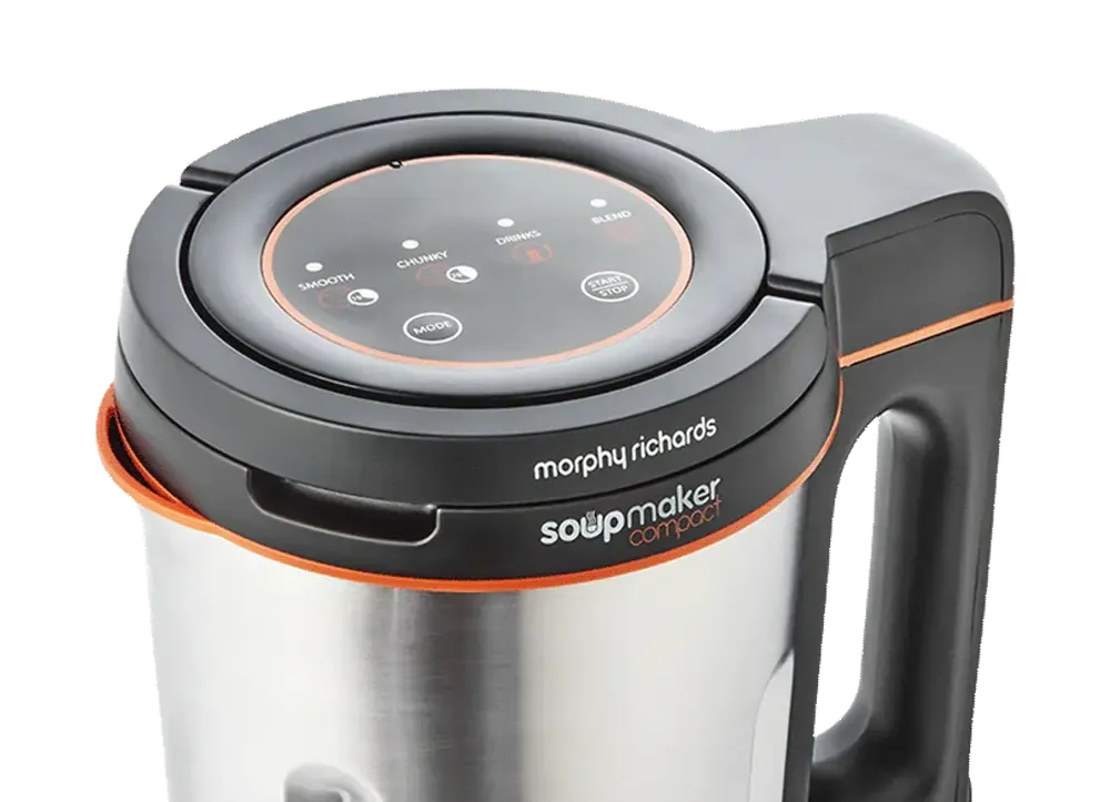 Morphy Richards 501021 Compact 1 Litre Soup Maker, Stainless Steel