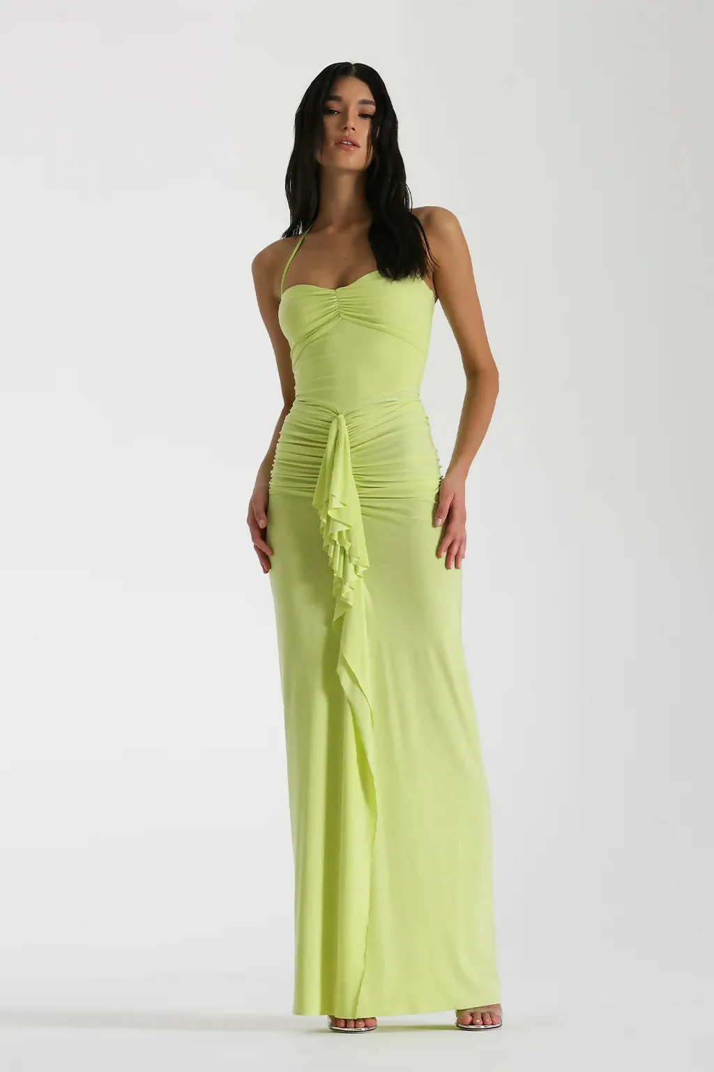 Natalie Rolt Shontae Gown Citron
