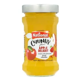 NATIONAL CHUNKY APPLE DELIGHT JAM 385GM