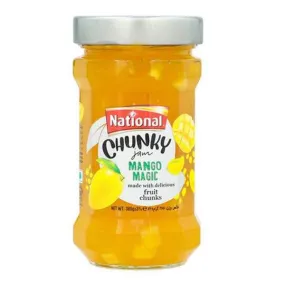 NATIONAL CHUNKY MANGO JAM 385GM