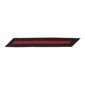 Navy Enlisted Hash Marks: Red on Blue Serge set of 1 - Female, New Serge for Jumper