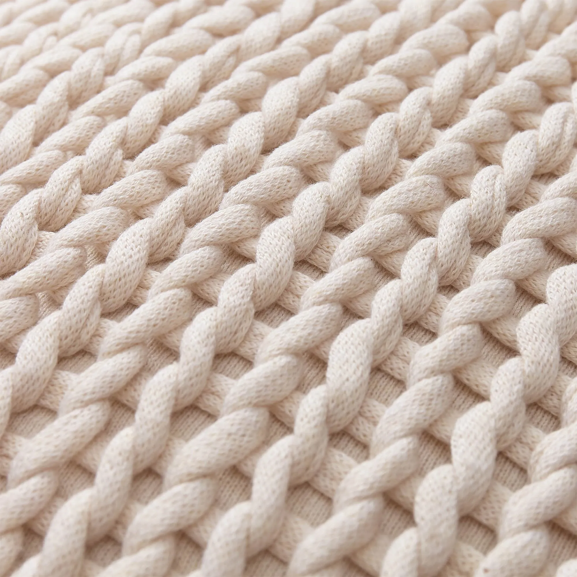 Neiva Cushion Cover [Off-White melange]