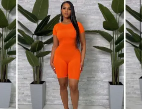 ORANGE DREAM ROMPER
