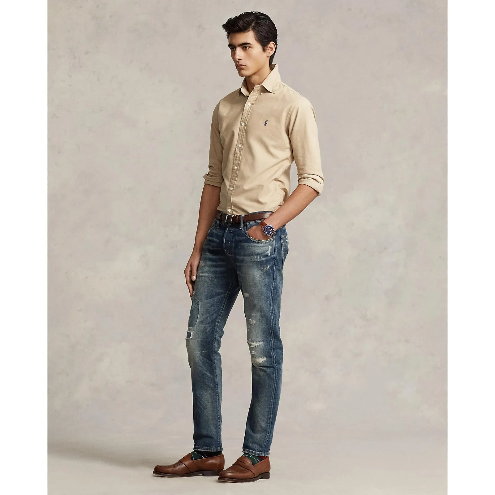 Oxford Shirt - Surrey Tan