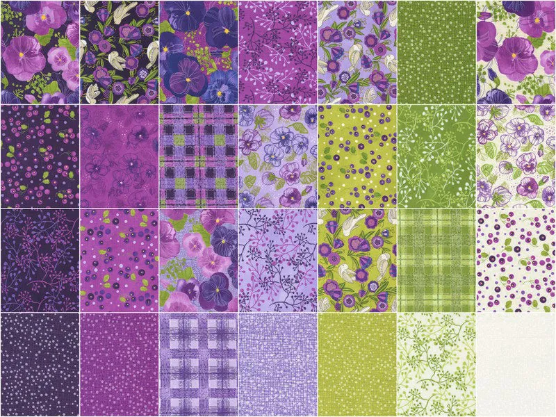 Pansy's Posies Layer Cake