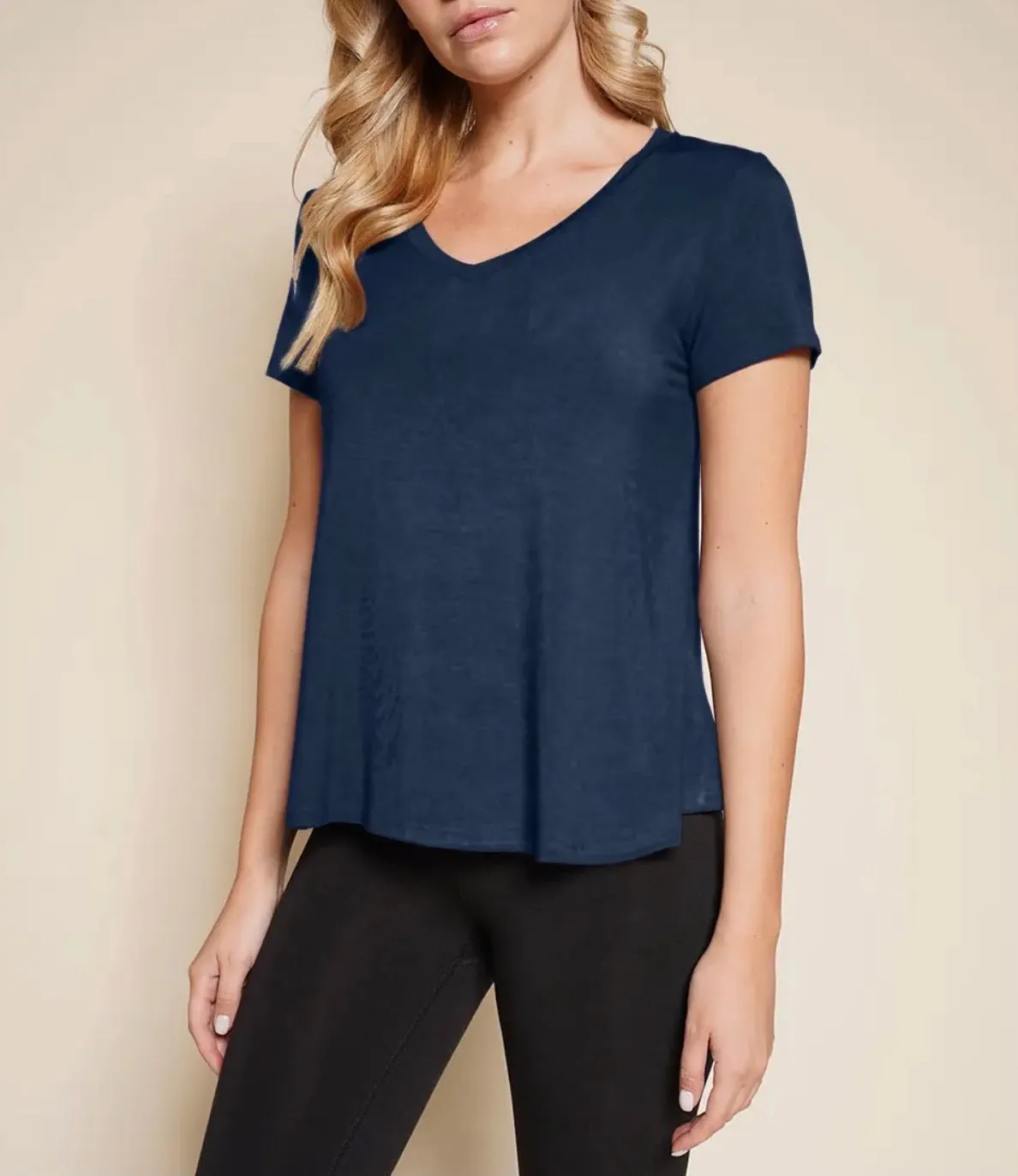 Perfect Navy Bamboo T-shirt