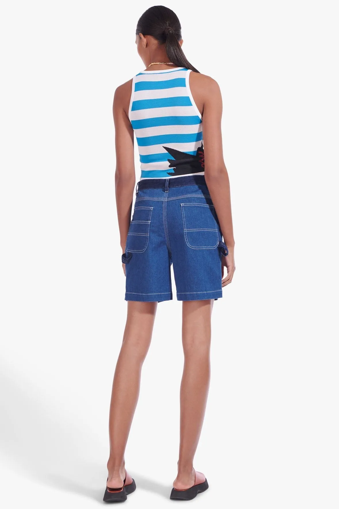 PLAYA TOP | CABANA STRIPE CAPRI
