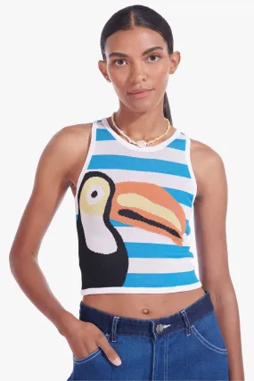 PLAYA TOP | CABANA STRIPE CAPRI