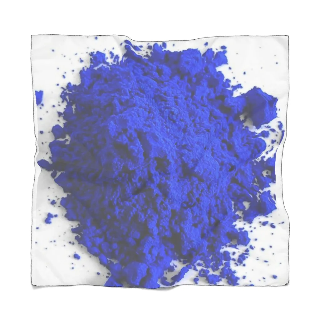 Poly Scarf AL BLUE DESIGNED ART BLUE
