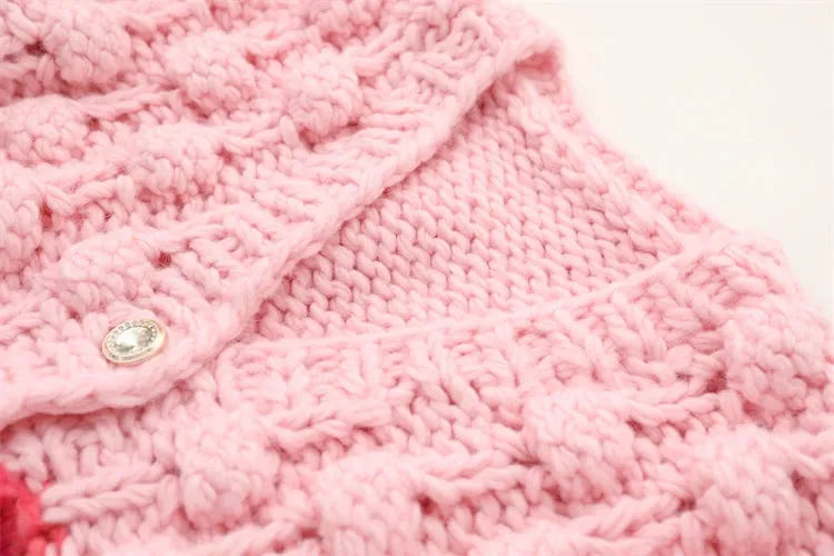 Pre Order:  Handmade Chunky Knit Bubble Cardigan