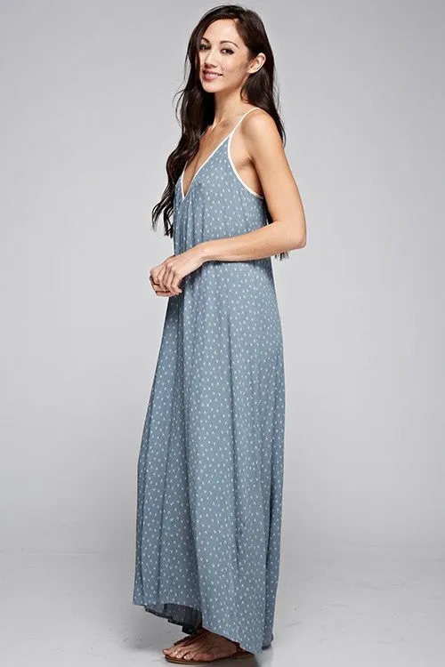 Printed Maxi Dress
