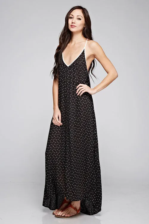 Printed Maxi Dress