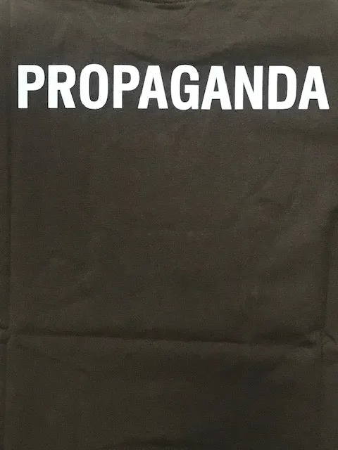 Propaganda T-shirt Logo 088 01 black
