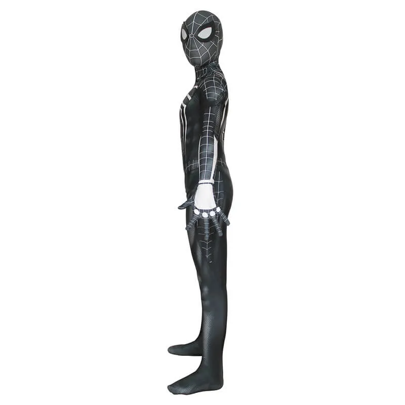 PS4 Spider-Man Spiderman Black Jumpsuit Cosplay Costume
