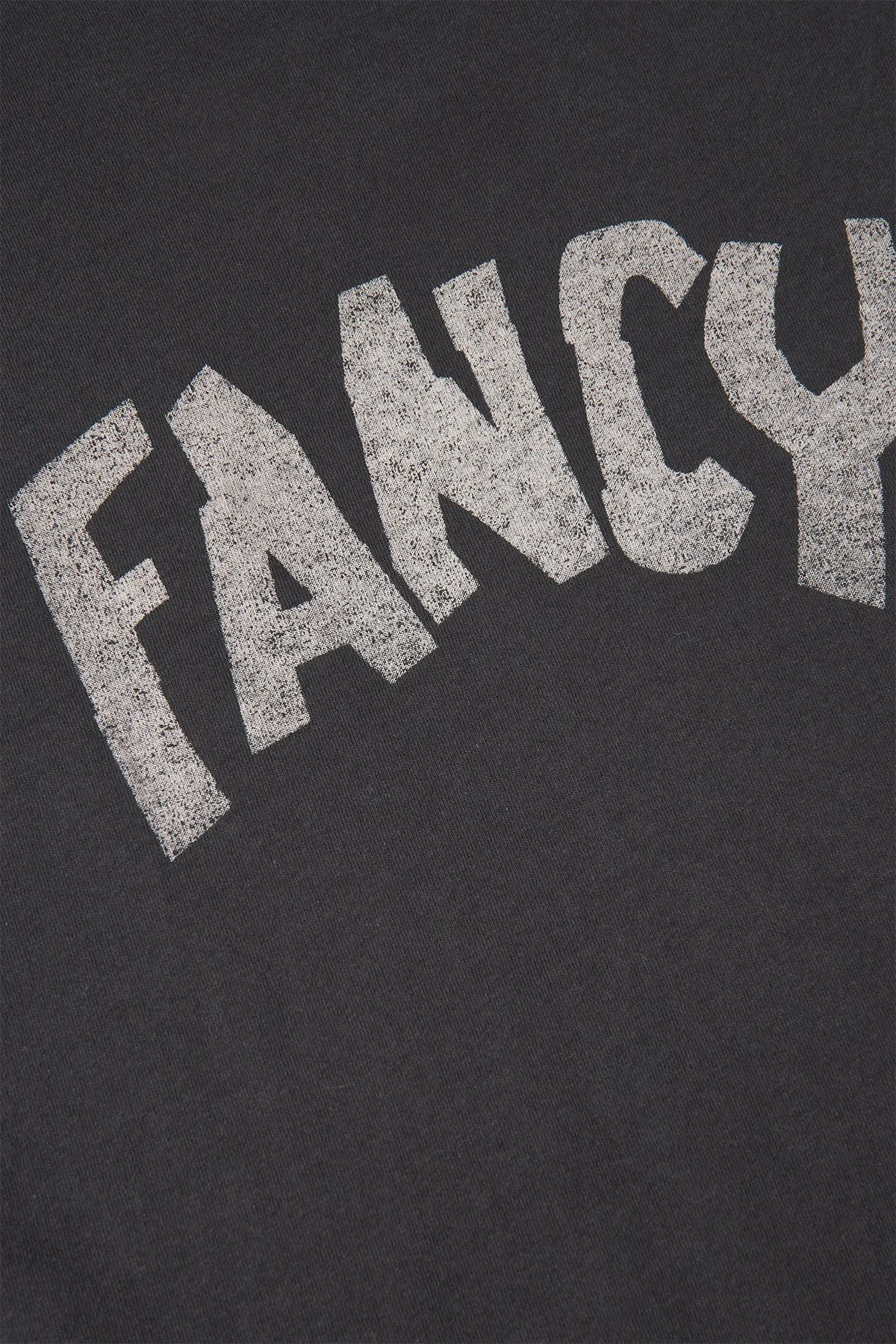 Rabens Saloner Ambla Fancy Tee in Faded Black