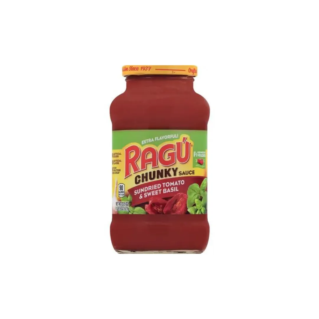 Ragu Chunky Sundried Tomato & Sweet Basil Sauce 677gm