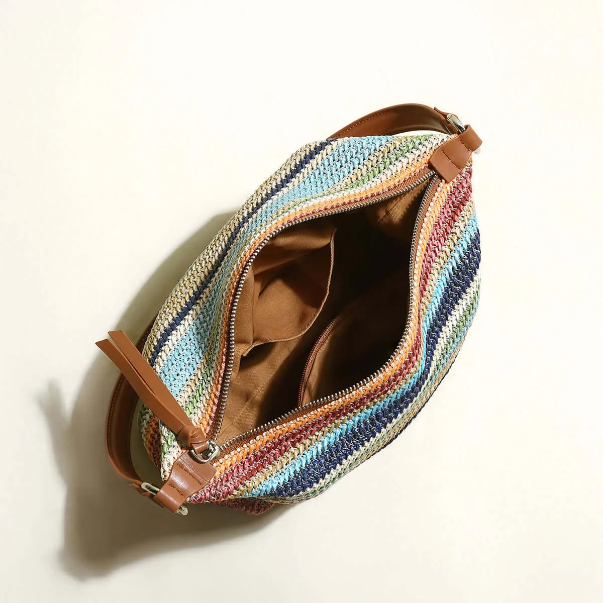 Rainbow Boho Shoulder Bag
