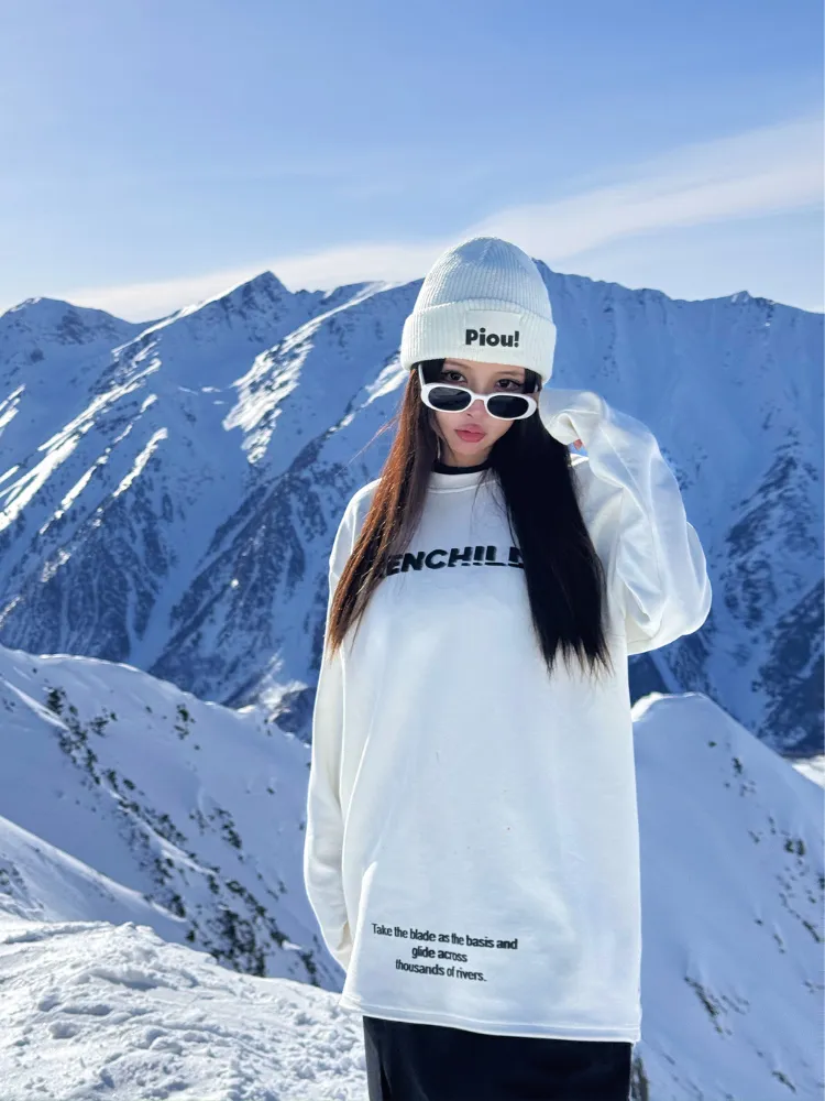 Renchill White Base Layer Sweatshirt - Women's