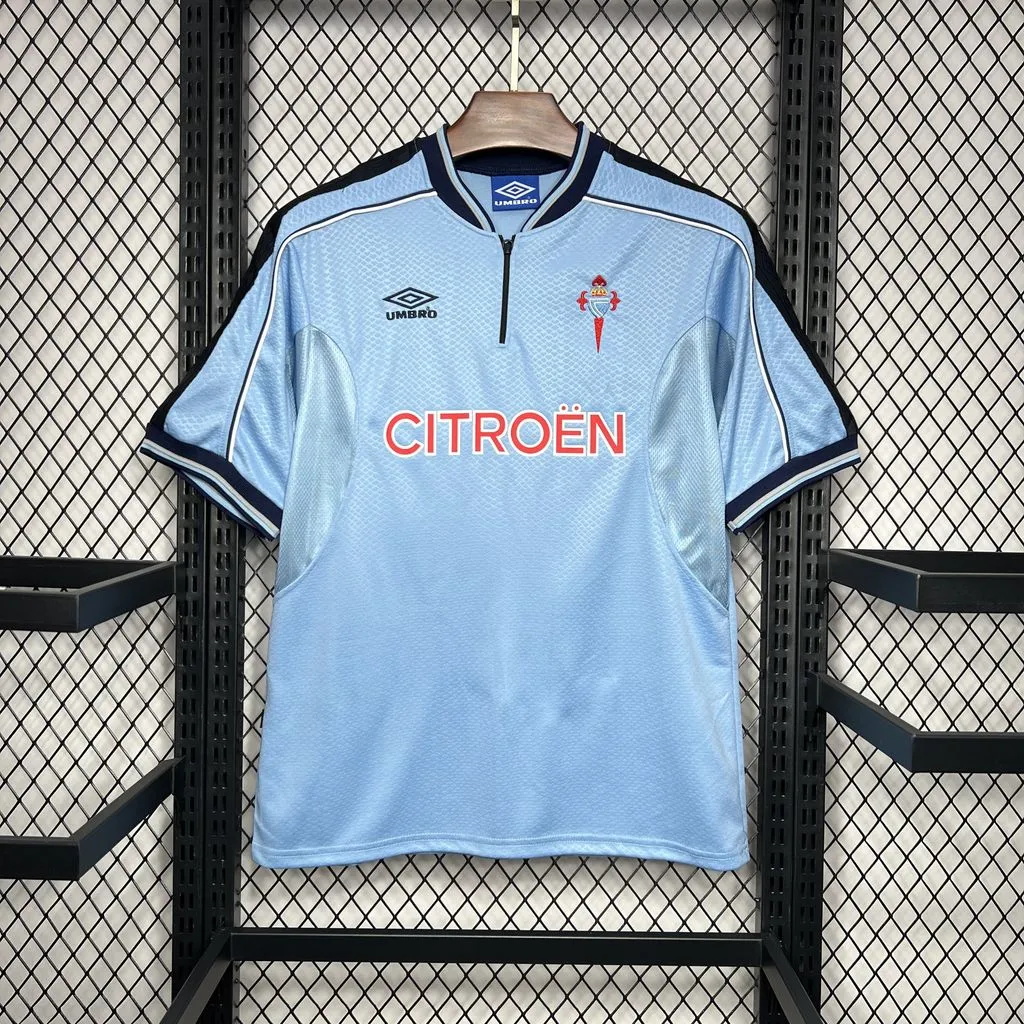 Retro Celta Vigo Home 1999 football shirt