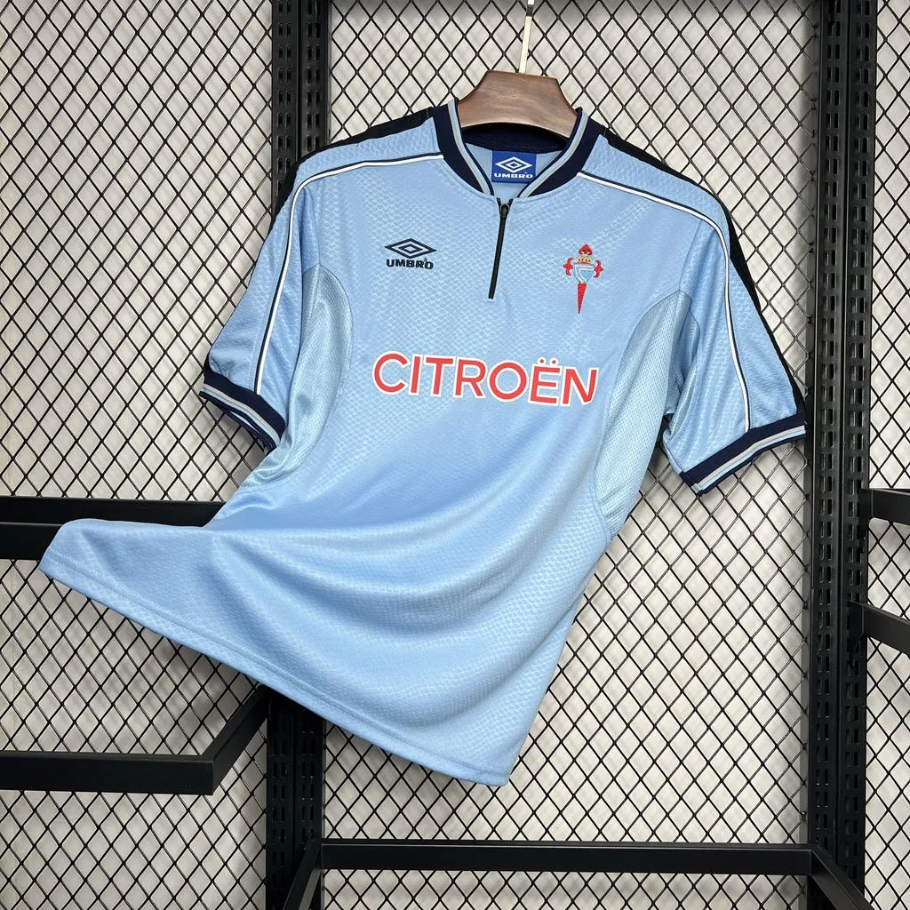Retro Celta Vigo Home 1999 football shirt