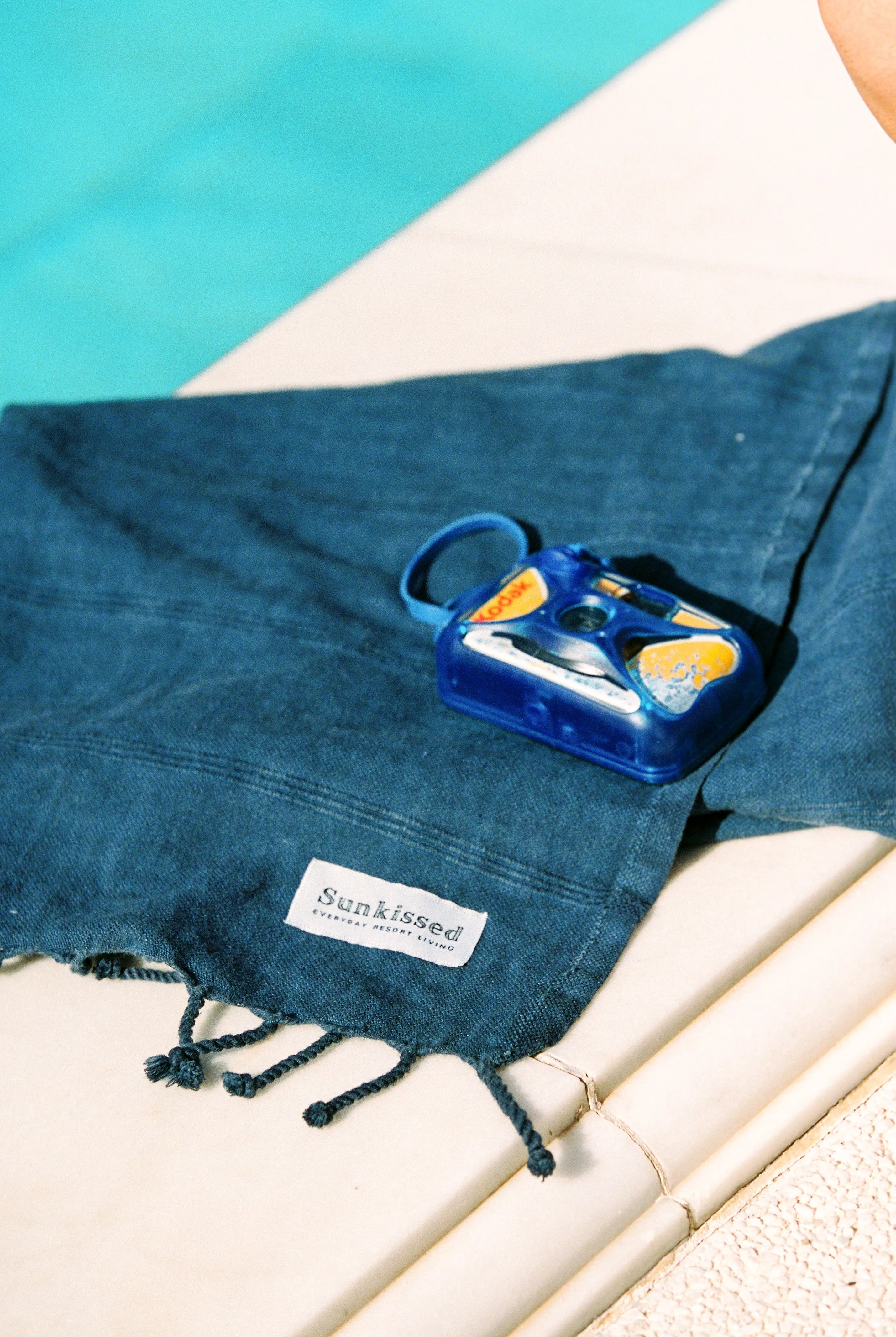 Santorini Sand Free Beach Towel by Sunkissed