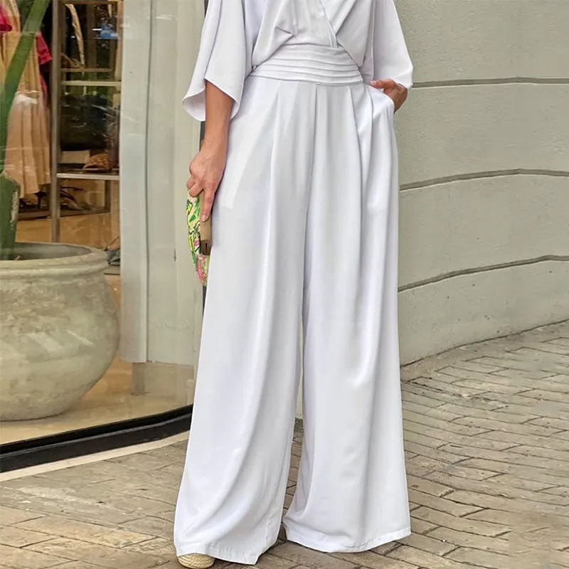 Serena Loose Waisted Jumpsuit