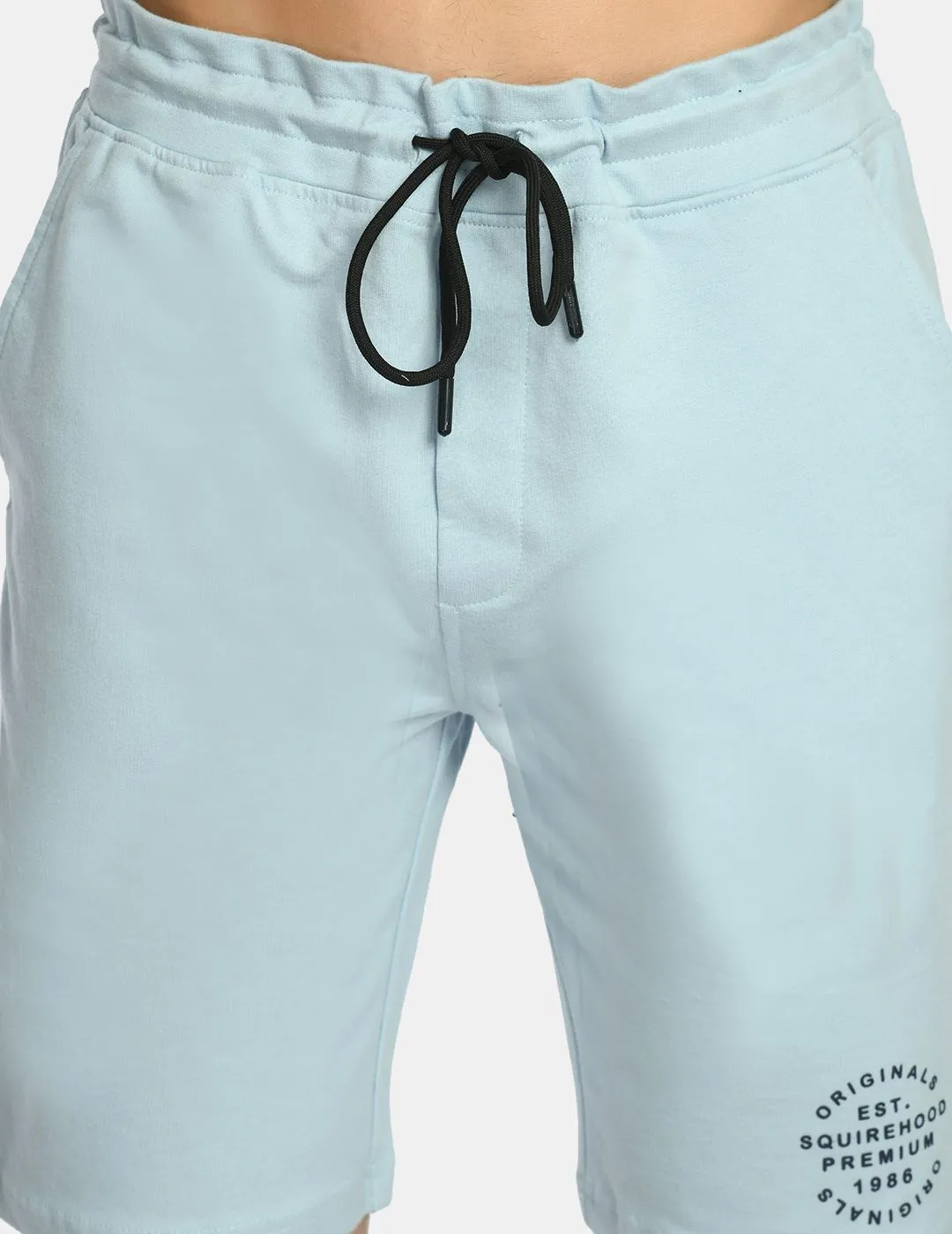 Soft Touch Regular Fit solid Knit shorts