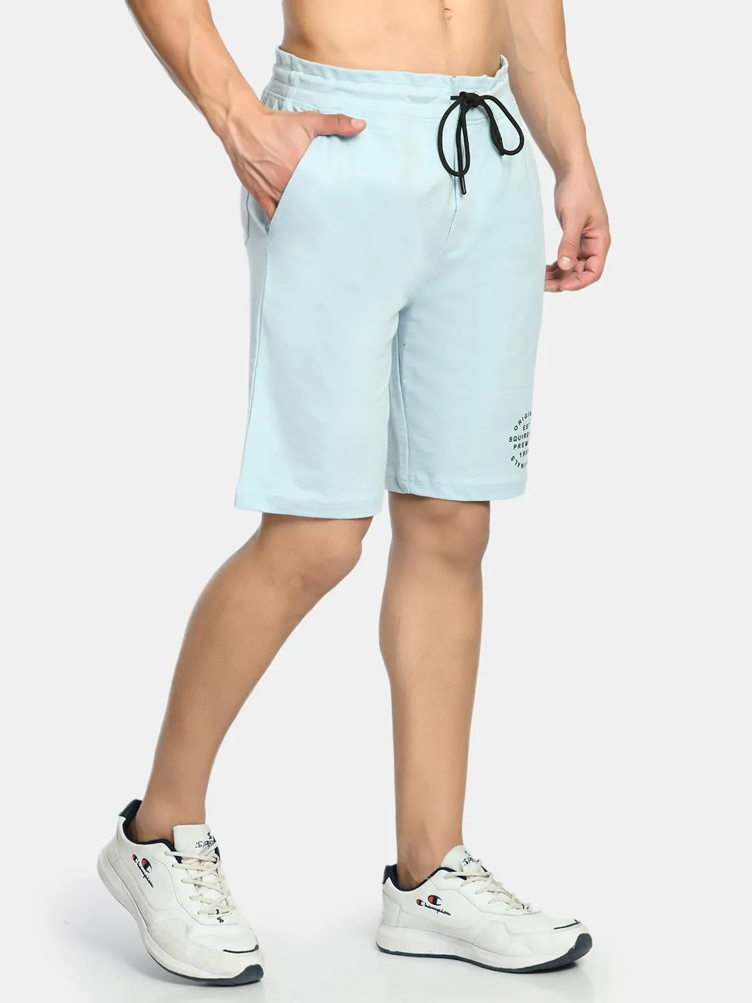 Soft Touch Regular Fit solid Knit shorts