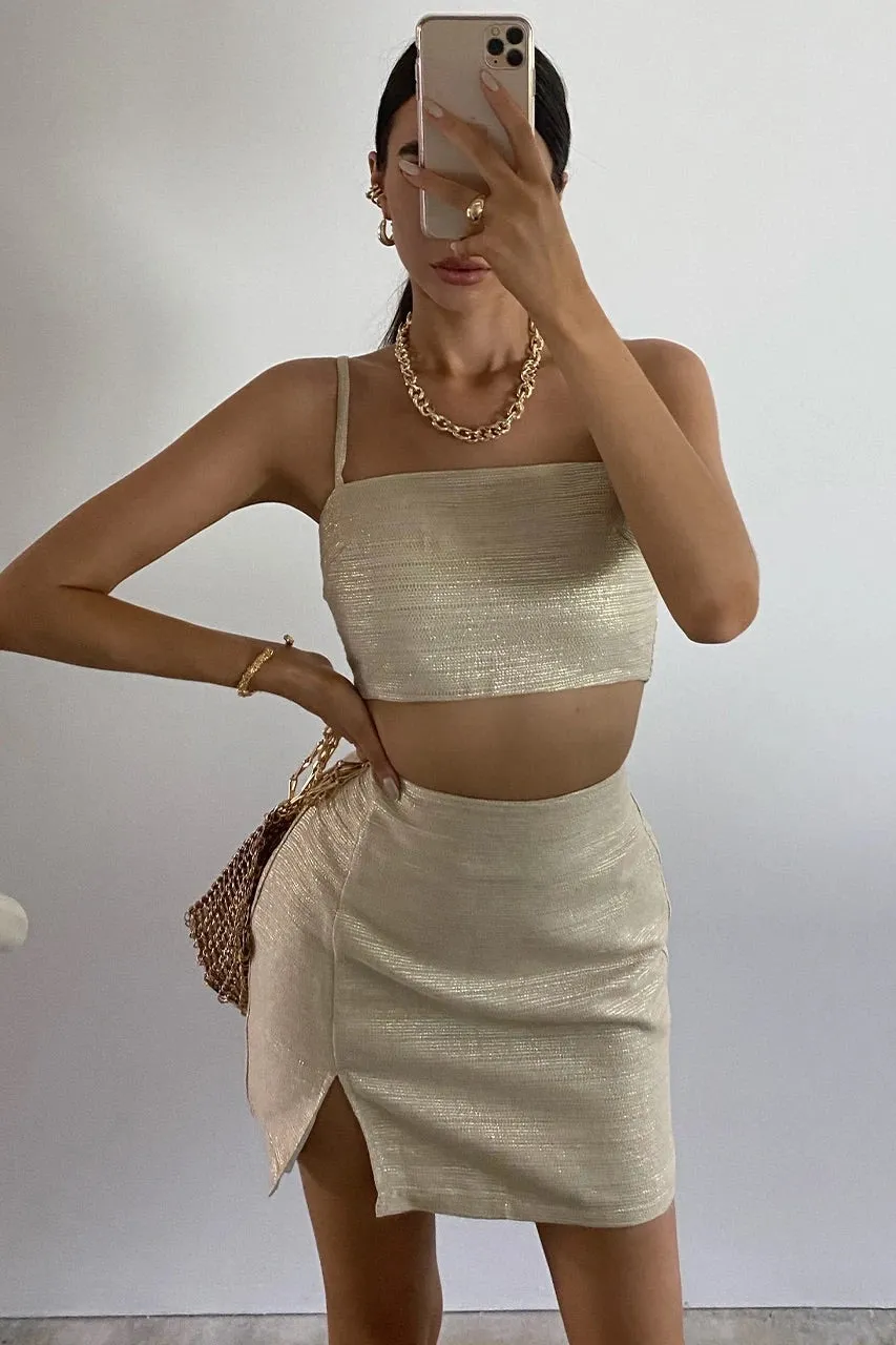 Soraya beige top