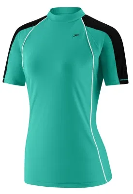 SPEEDO Piped Swim Tee