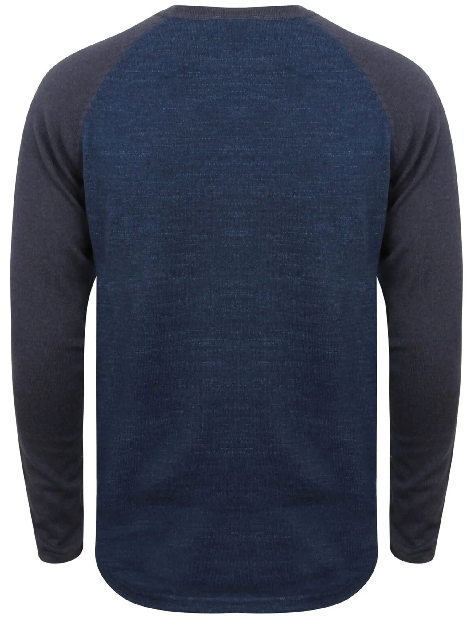 Synopsis Raglan Sleeve Cotton Slub Jumper in Ink Blue - Tokyo Laundry