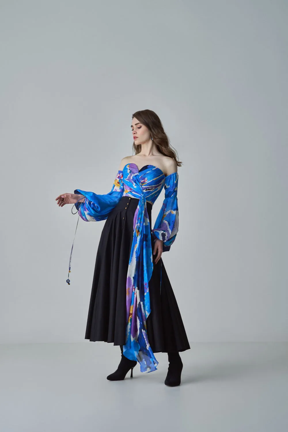 Taloola Ikat  Print Blouse