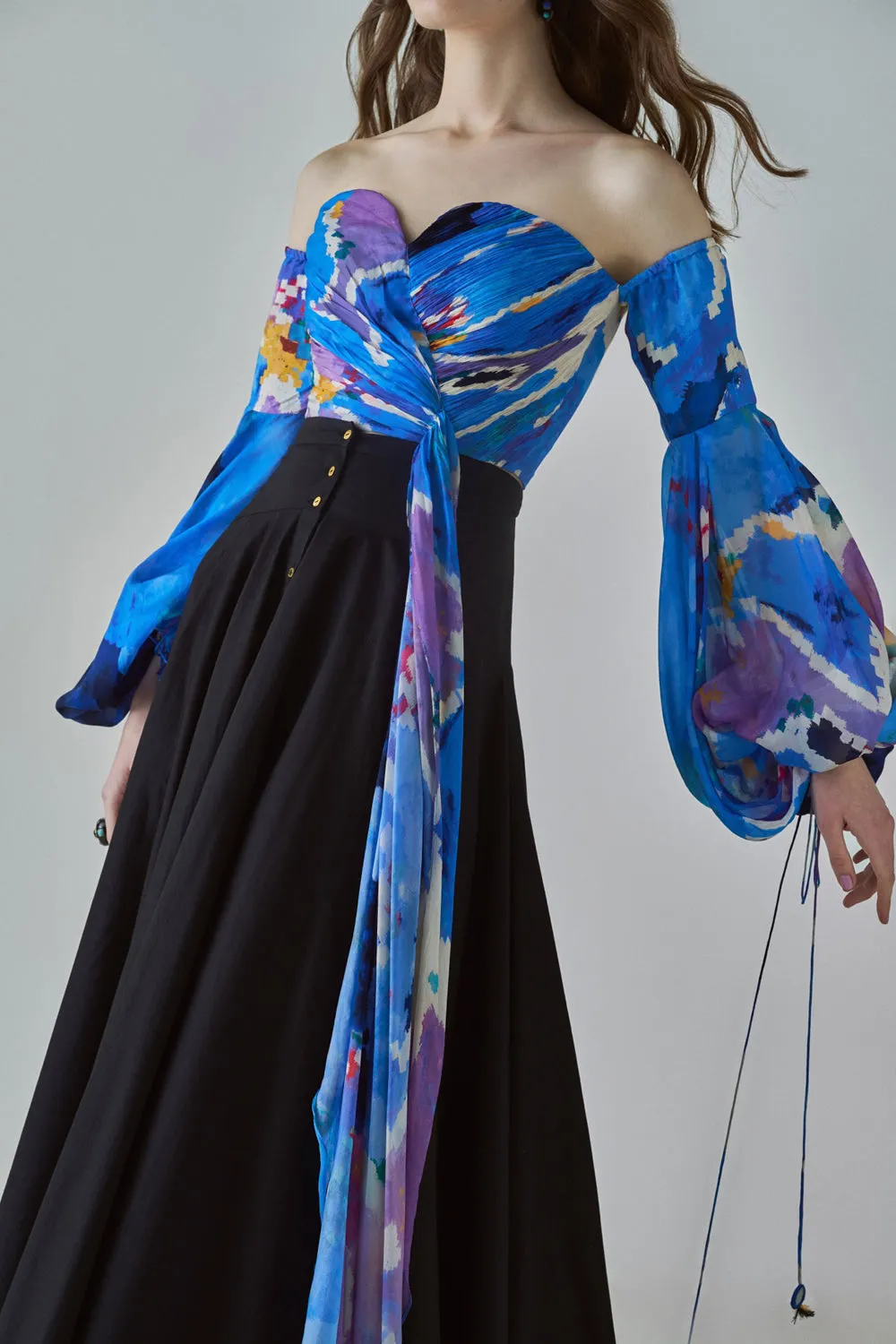 Taloola Ikat  Print Blouse