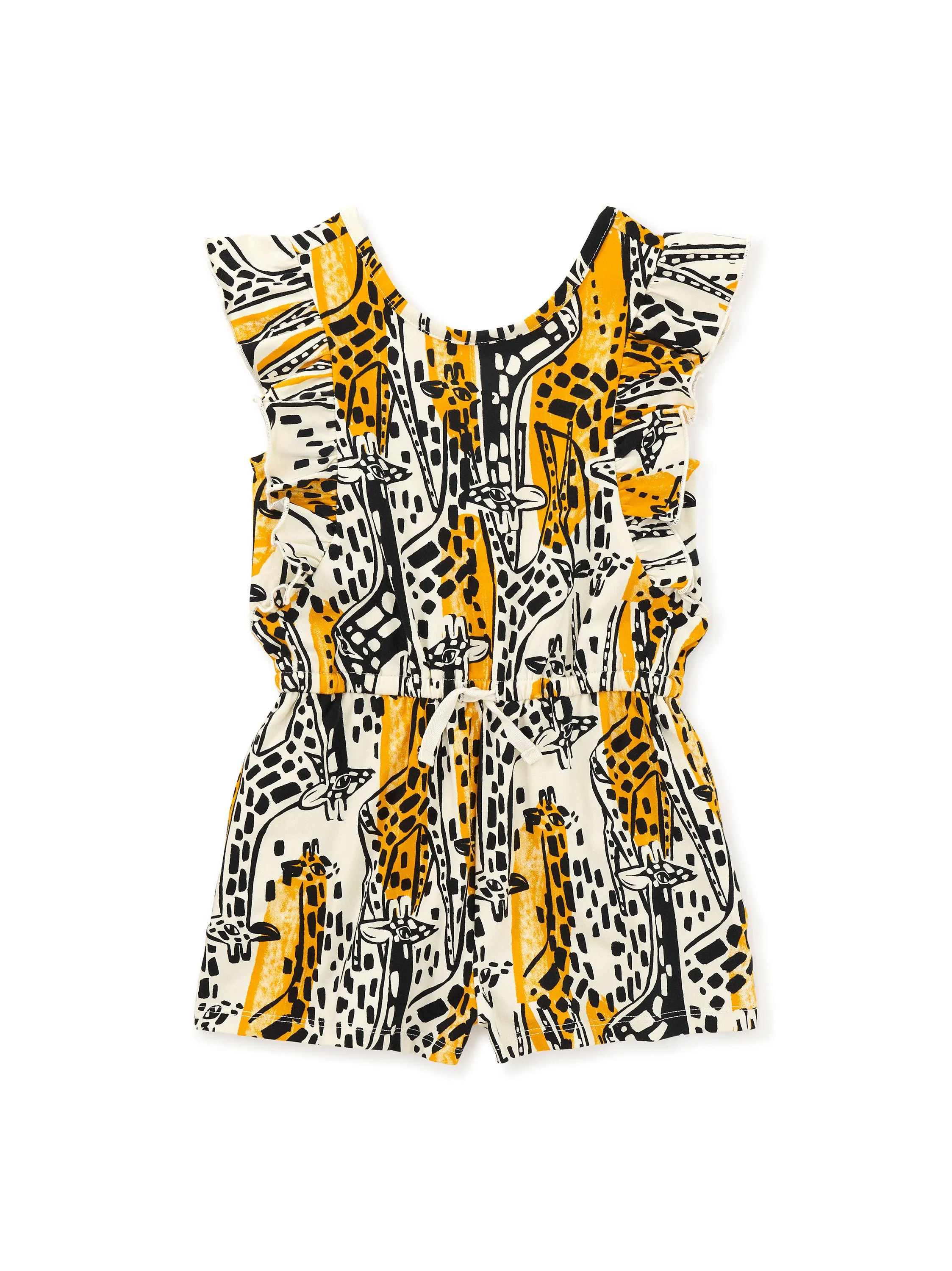 Tea Collection Flutter Sleeve Romper   More Options